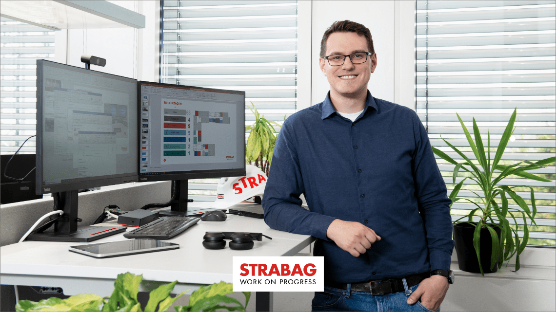 Ensures seamless IT services: IT project management at STRABAG